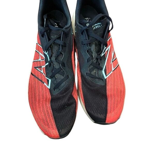 New Balance FuelCell Rebel Men’s Red & Black Low Top Lace-Up Running Shoes sz 12 main image 13